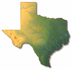 Texas Map - StateLawyers.com